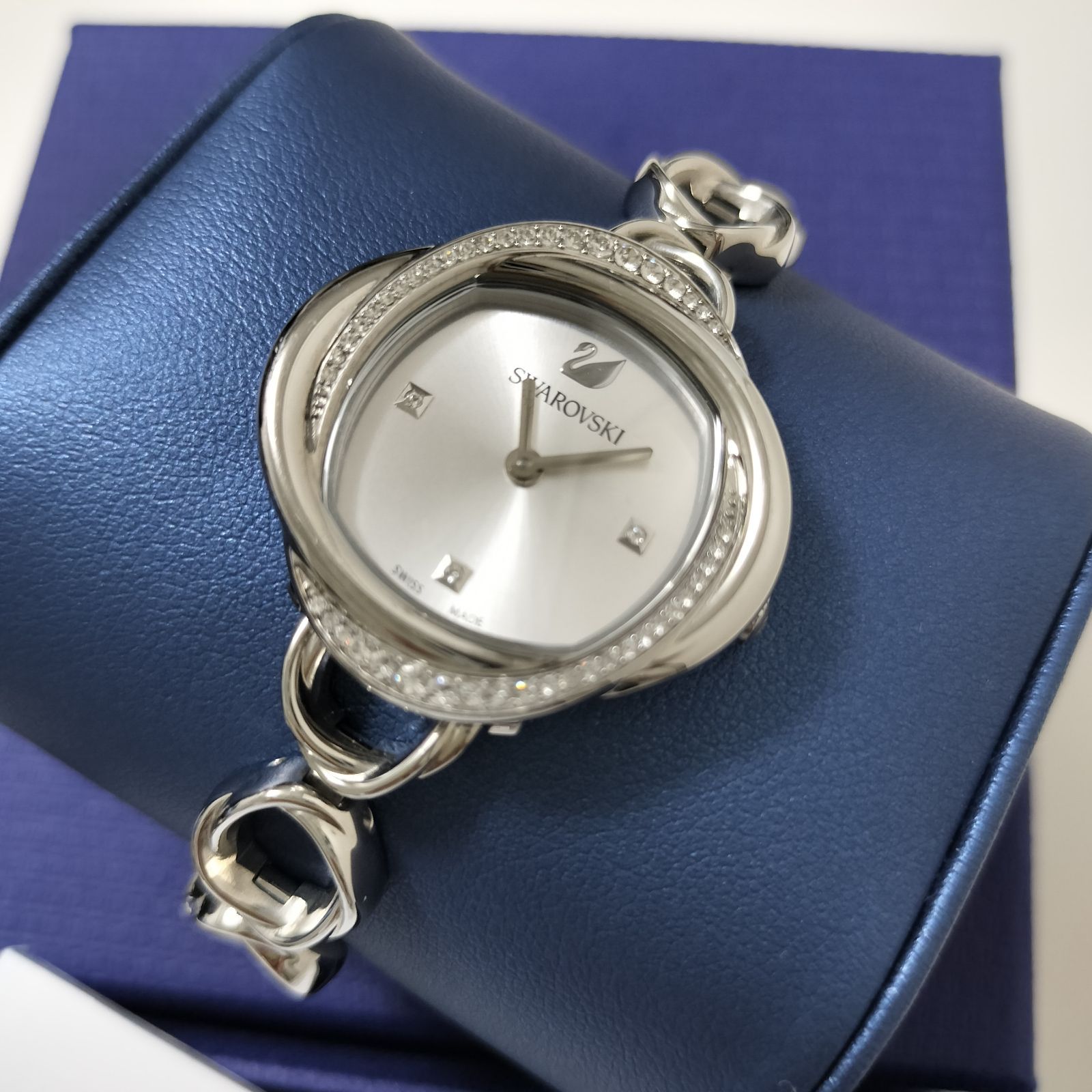 151【美品】SWAROVSKI スワロフスキー　カクテルウォッチ　時計　現行 151【美品】SWAROVSKI スワロフスキー 時計 カクテルウォッチ