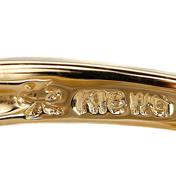 カラッチ ダイヤモンド リング K18イエローゴールド K18ホワイト  