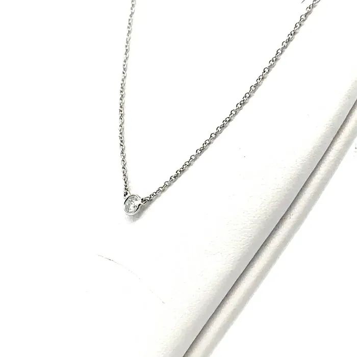 m*o様 未使用 ティファニー Pt950 バイザヤード ダイヤモンド TIFFANY＆Co.】ティファニー『PT950 バイザヤード ダイヤモンド