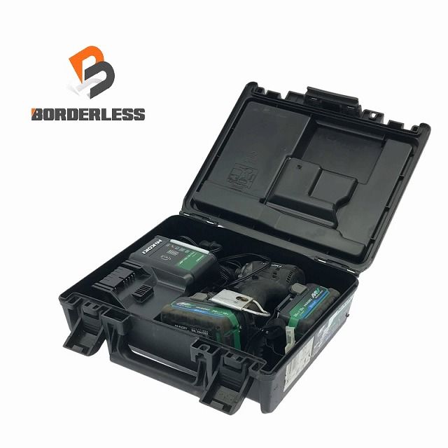 HiKOKI ハイコーキ 36V コードレスインパクトドライバ WH36DC マルチボルトバッテリー BSL36A18BX 充電器付き 110380
