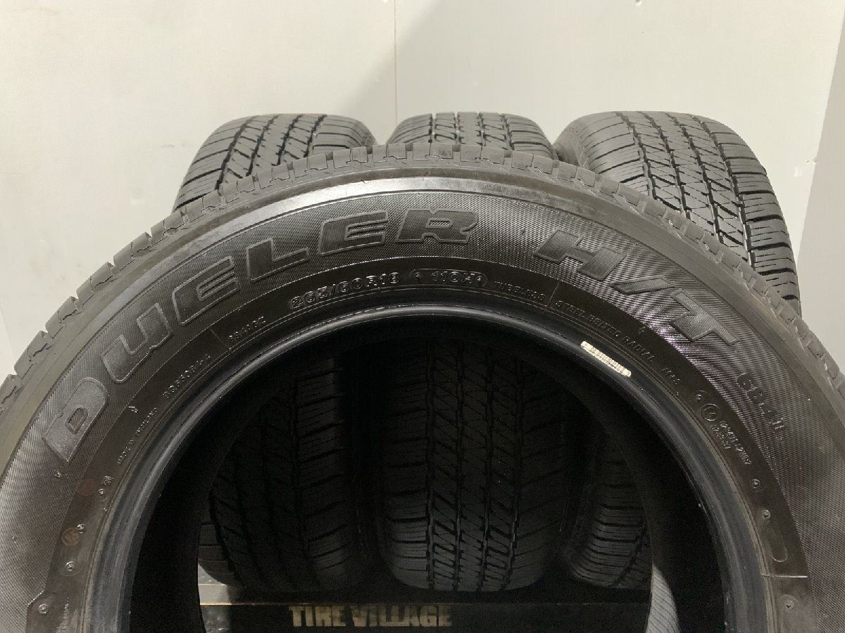 走行短め BS BRIDGESTONE DUELER H/T 684II 265/60R18 18インチ 夏タイヤ 4本 22年製 ランクルプラド パジェロ等　(MTX120)