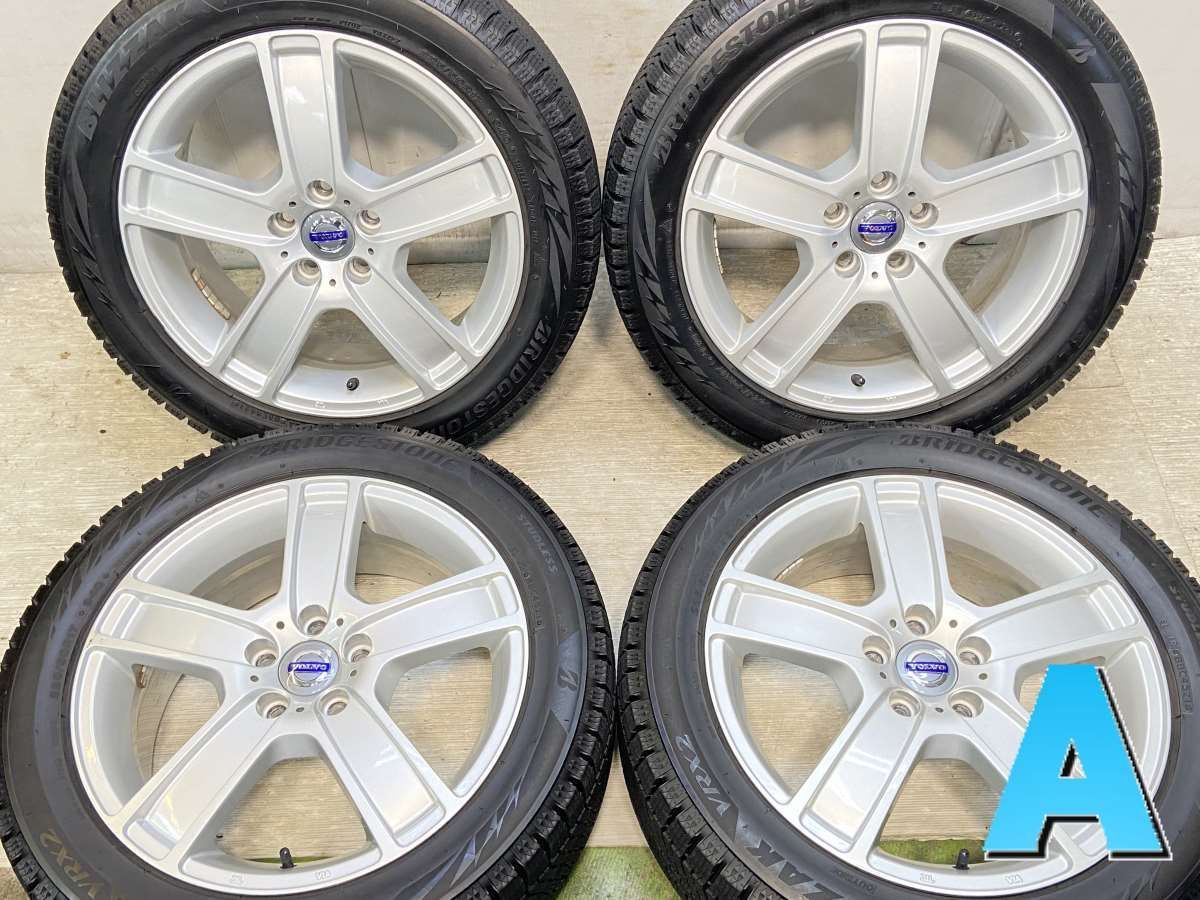 225/50R17  nブリヂストン ブリザック VRX2 n　 ボルボ n17x7.0 50 108-5穴 n中古タイヤ スタッドレスタイヤ ホイールセット 4本セットn w17241103600