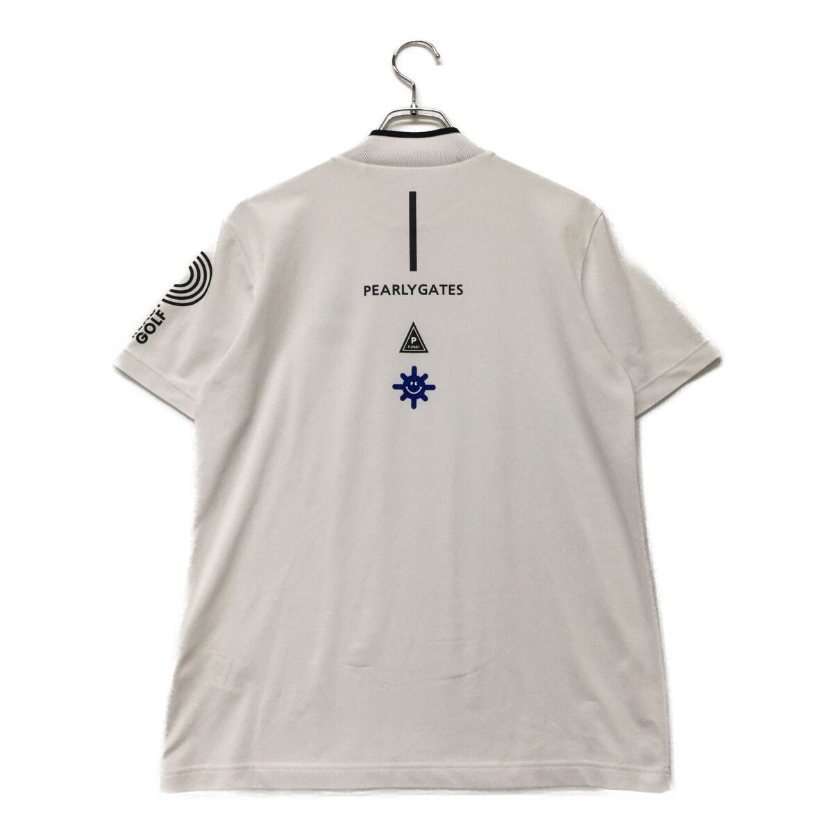 メンズ パーリーゲイツ PEARLY GATES 半袖シャツ 4(M) ホワイト 白
