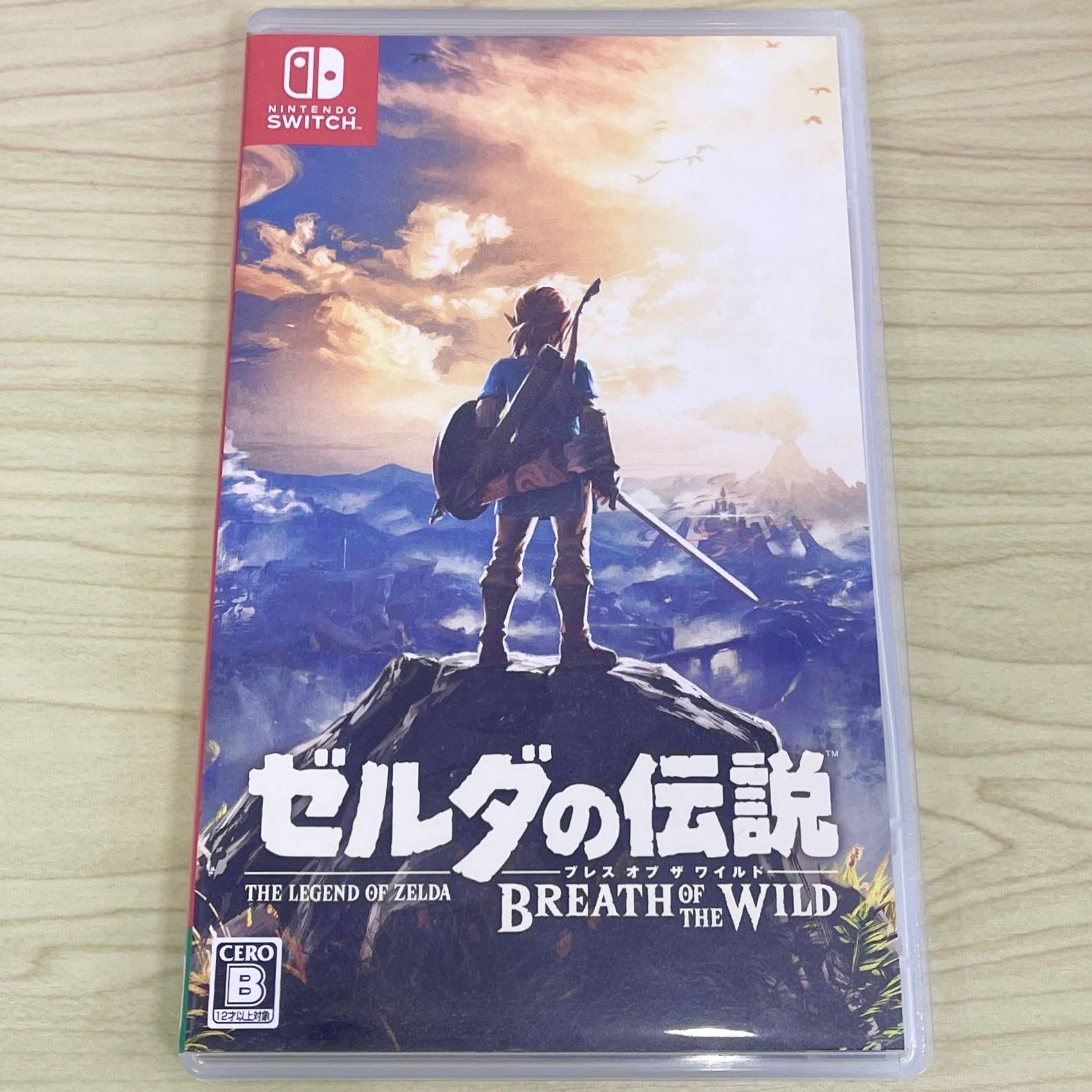 美品】ゼルダの伝説 ブレス オブ ザ ワイルド Nintendo Switch ソフト 