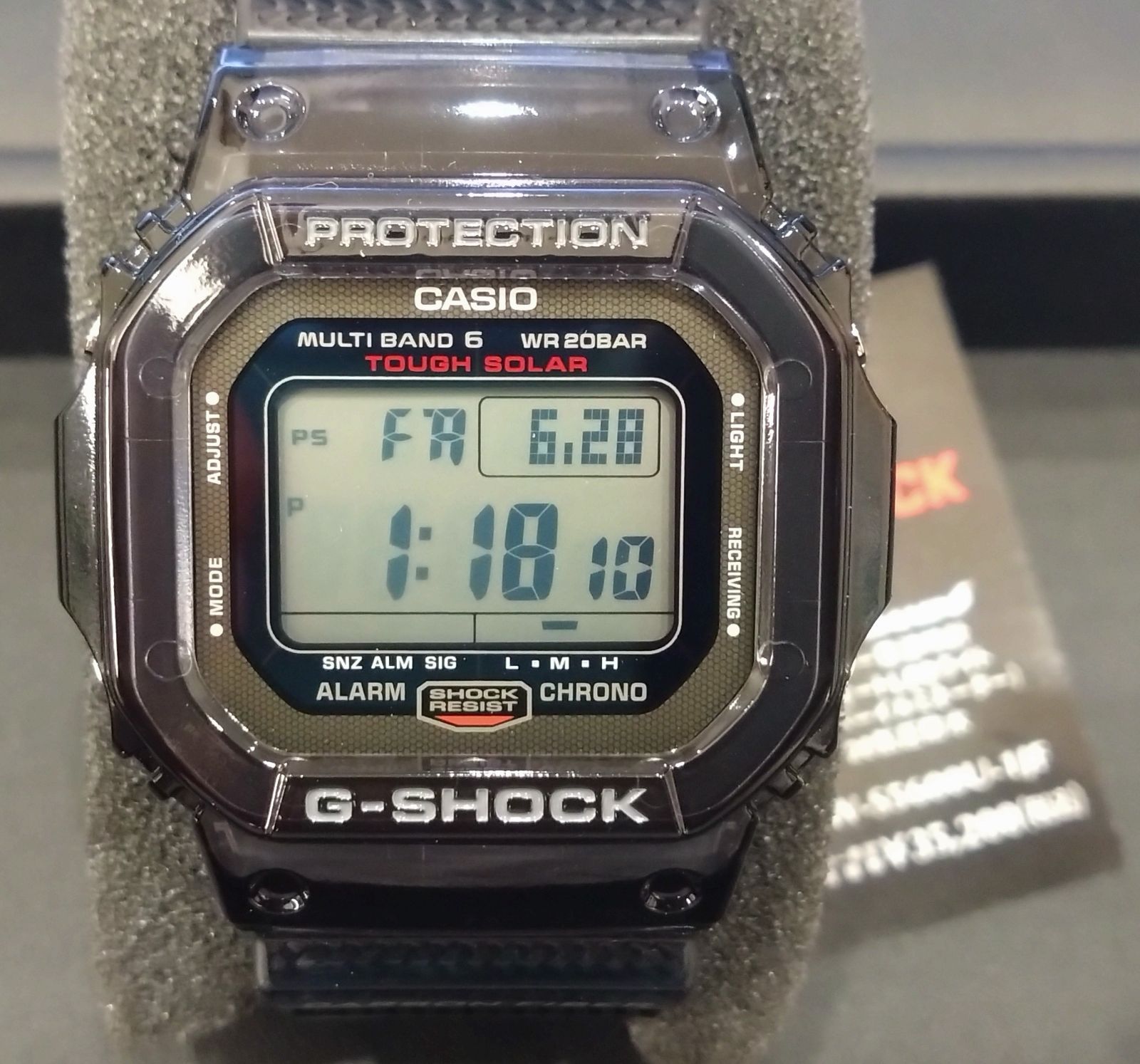 956 新品未使用保管品！ CASIO G-SHOCK Gショック ソーラー腕時計 GW-S5600U-1JF - メルカリ