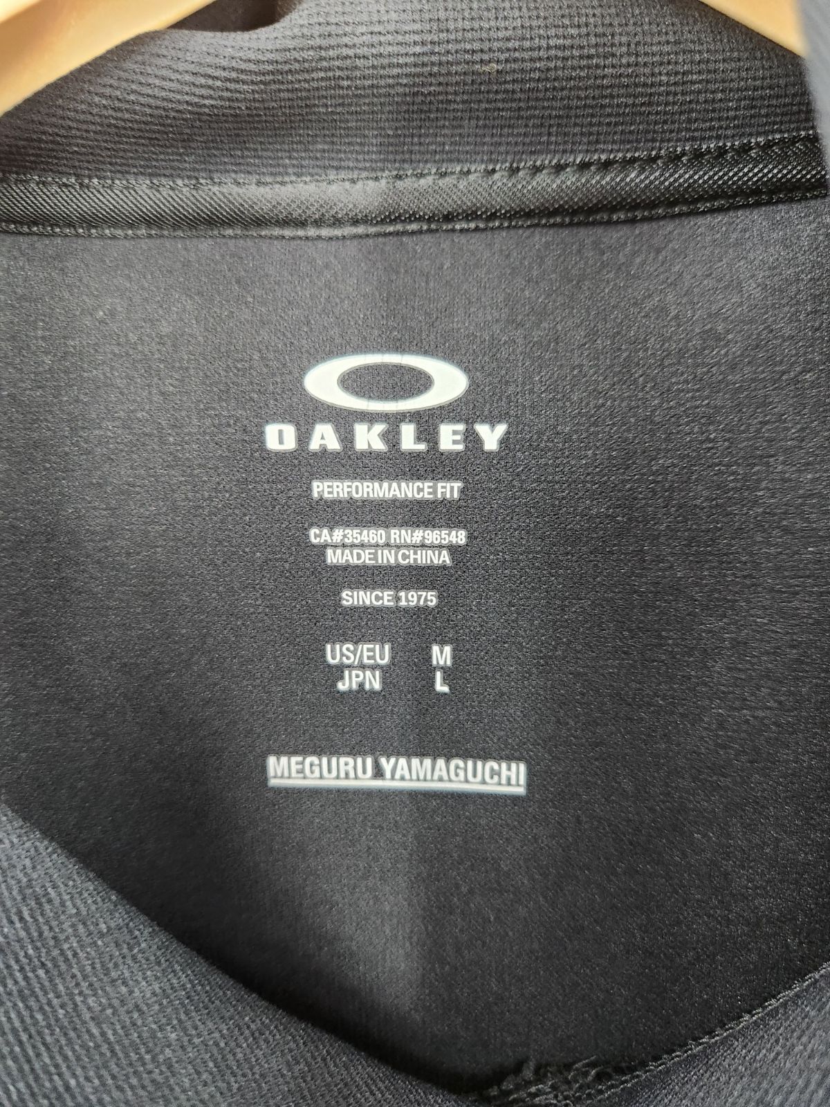 OAKLEY × MEGURU YAMAGUCHI コラボパーカー Lサイズ ブラック