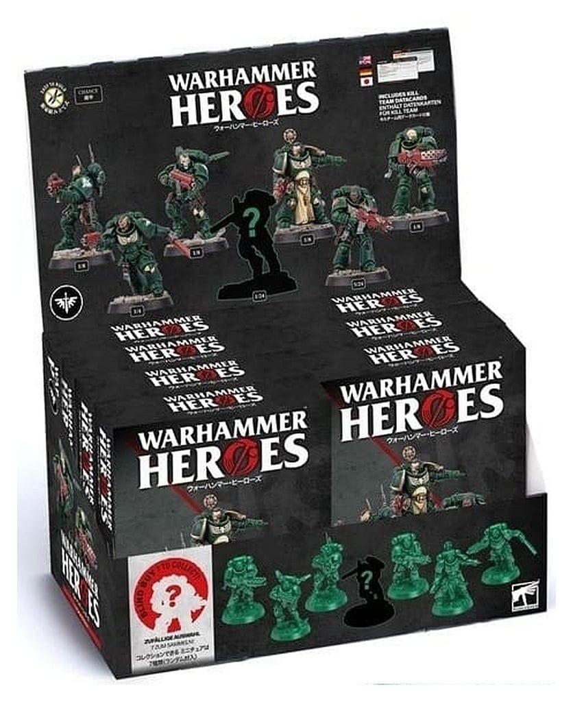 ミニチュアゲーム BOX ウォーハンマー ヒーローズ ダークエンジェル SMH-13