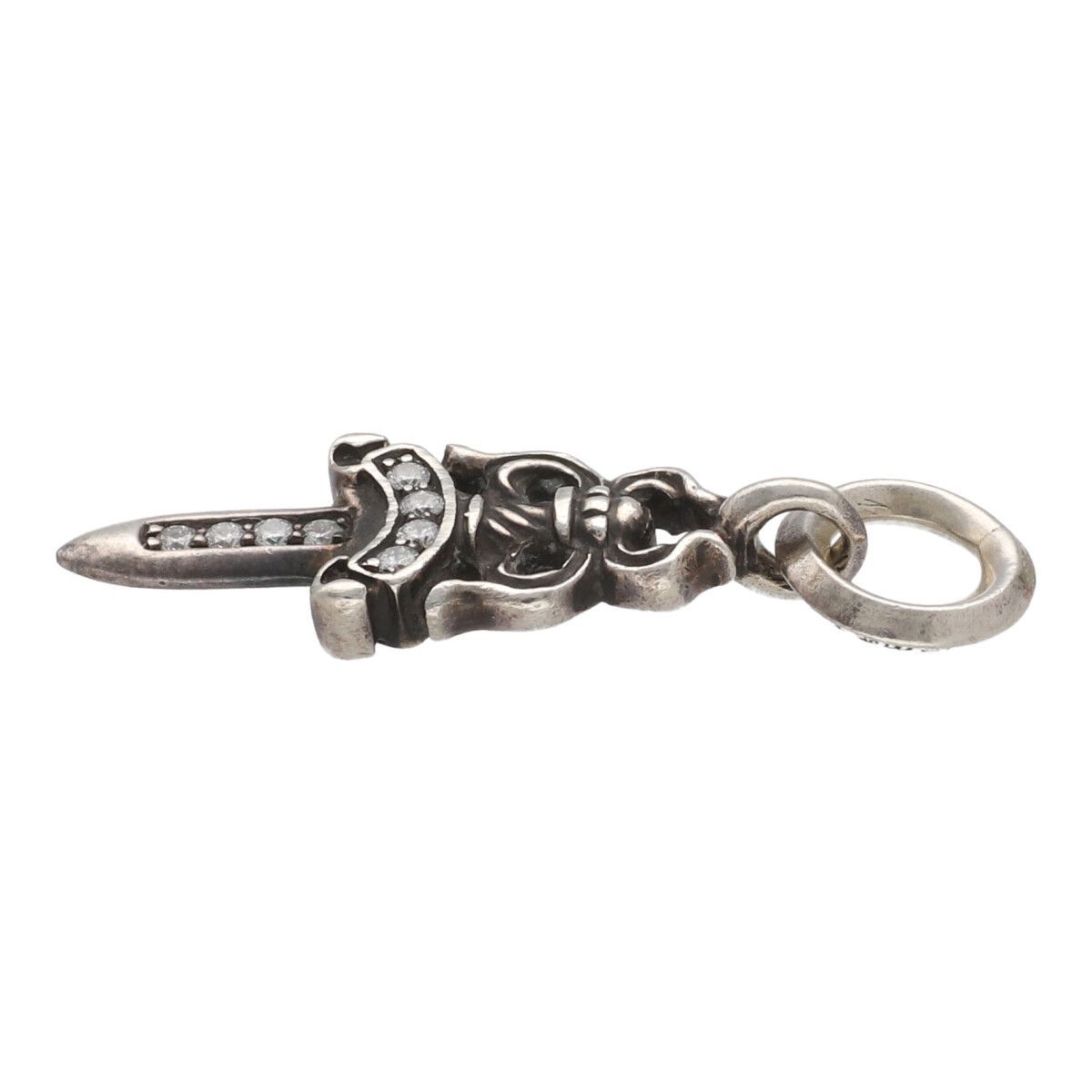 中古】 CHROME HEARTS クロムハーツ No5 ダガー チャーム SV925 