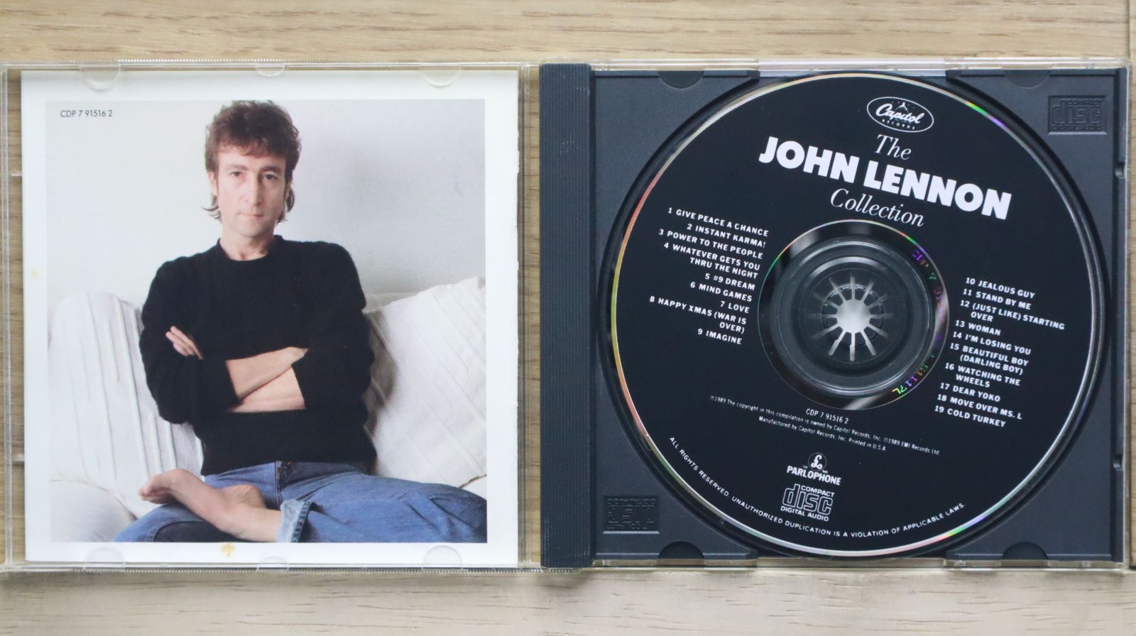 中古CD☆ジョン・レノン/John Lennon□ Collection -19 Tr