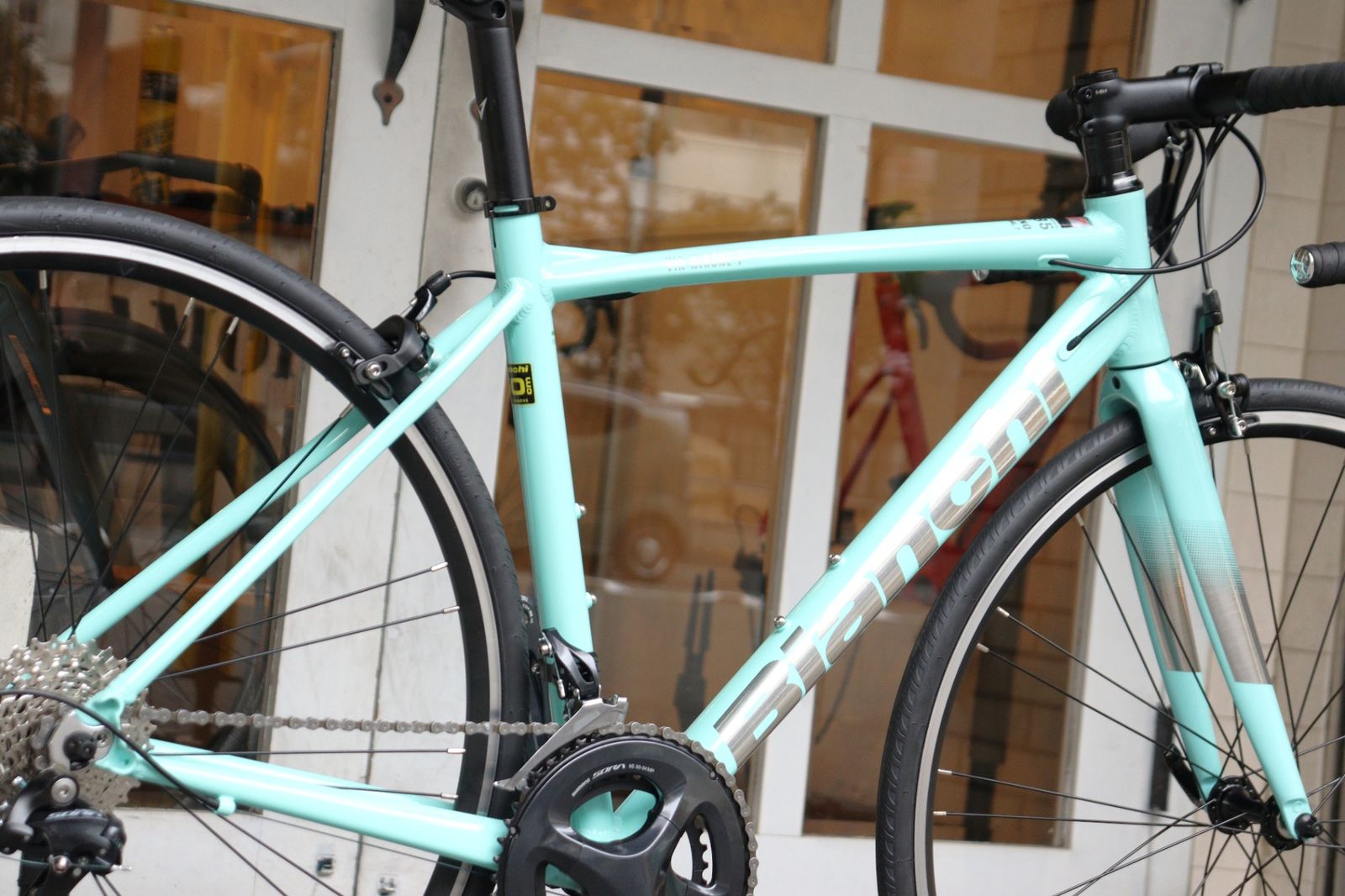 ビアンキ Bianchi ヴィア ニローネ Via NIRONE7 50サイズ シマノ ソラ R3000 MIX 9S アルミ ロードバイク 横浜店 BRIGHTFACE_UK