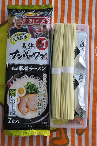 NEW　激うま　 長浜ナンバーワン豚骨ラーメン　6食分　福岡博多大人気店オススメ 1094円