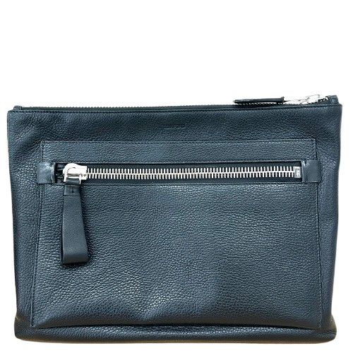 TOMFORD トムフォード マルチジップ クラッチバッグ ブラック メンズ 