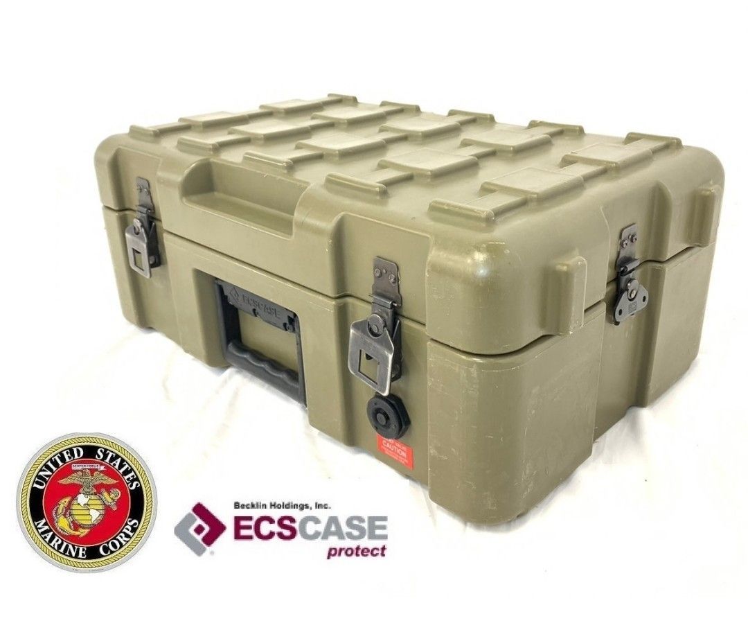 米軍放出品 アメリカ製 ECS CASE ハードケース ミリタリー ツールボックス 道具箱 ストレージボックス 精密機器運搬 サバゲー 世田谷ベース  (140)AB13NK - メルカリ