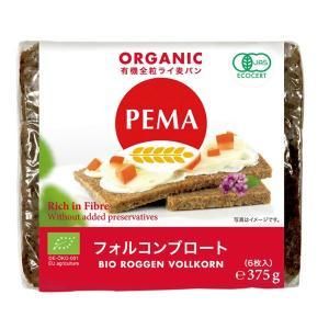 3営業日で発送 ペーマ 有機ライ麦パン フォルコンブロート 375g オーガニック PE10 入数 16
