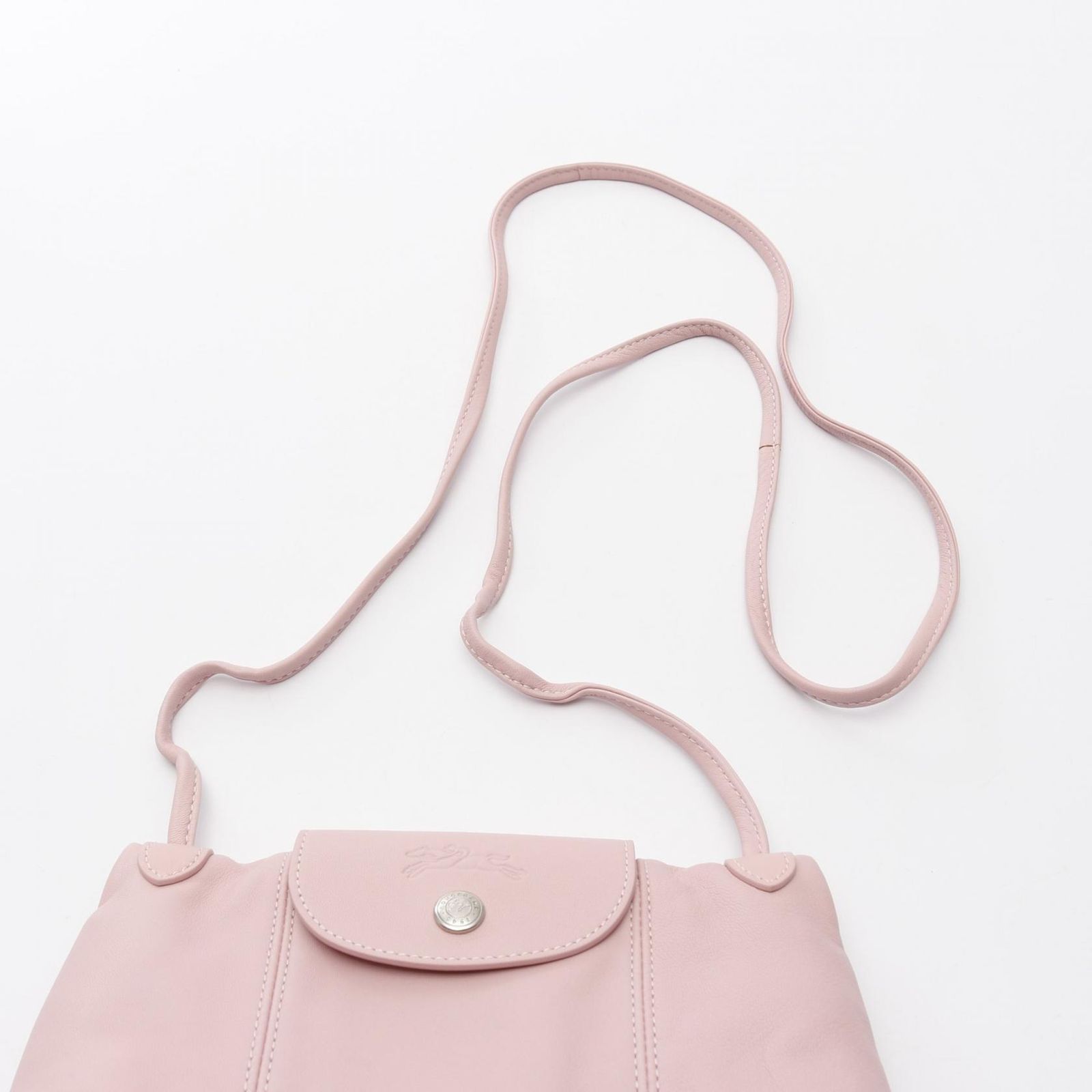 ロンシャン Longchamp ショルダーバッグ ル プリアージュ キュイール 