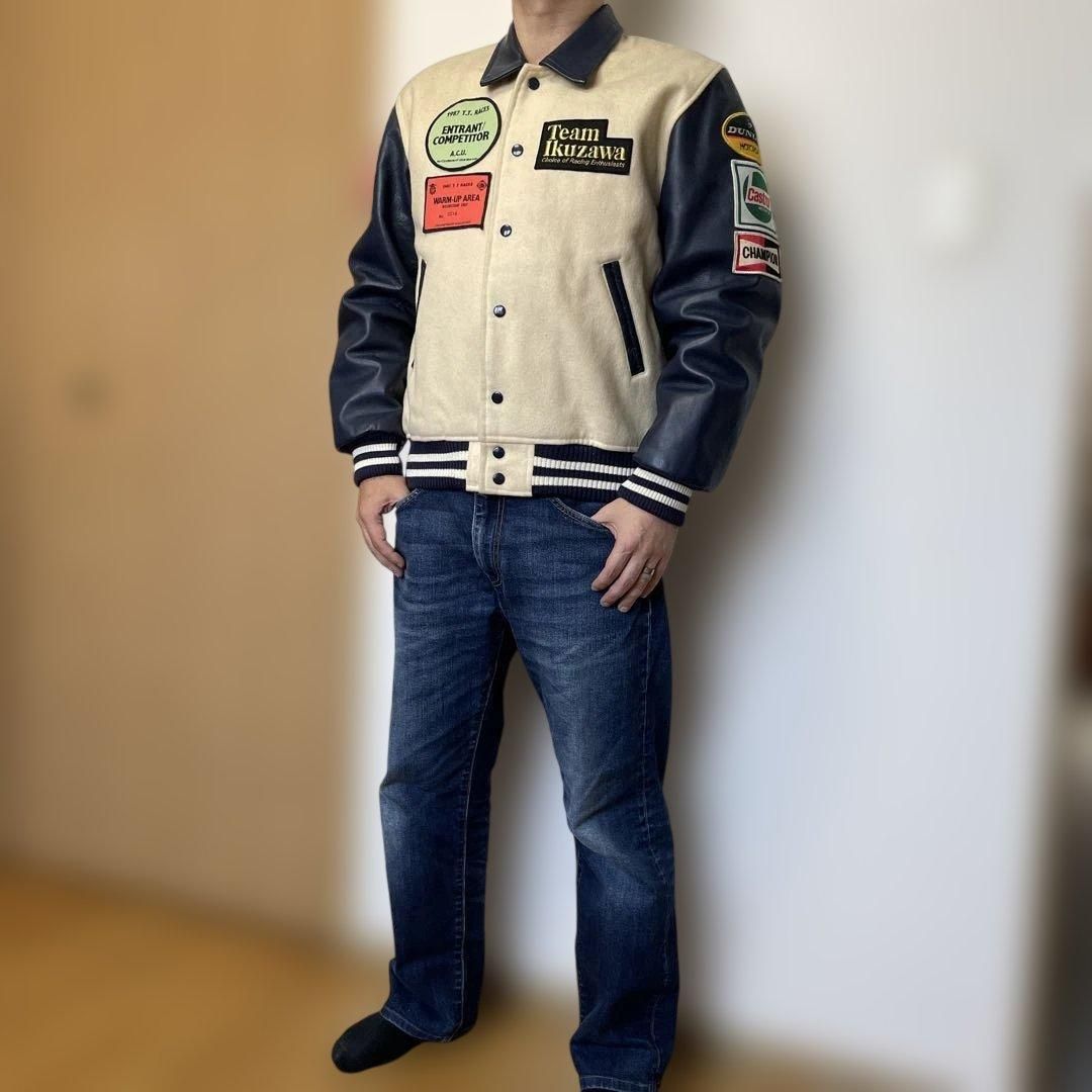 Team Ikuzawa スタジャンＬサイズ 生沢徹 チームイクザワ チーム生澤 Team Ikuzawa スタジャン Lサイズ 生沢徹 チームイクザワ チーム生澤