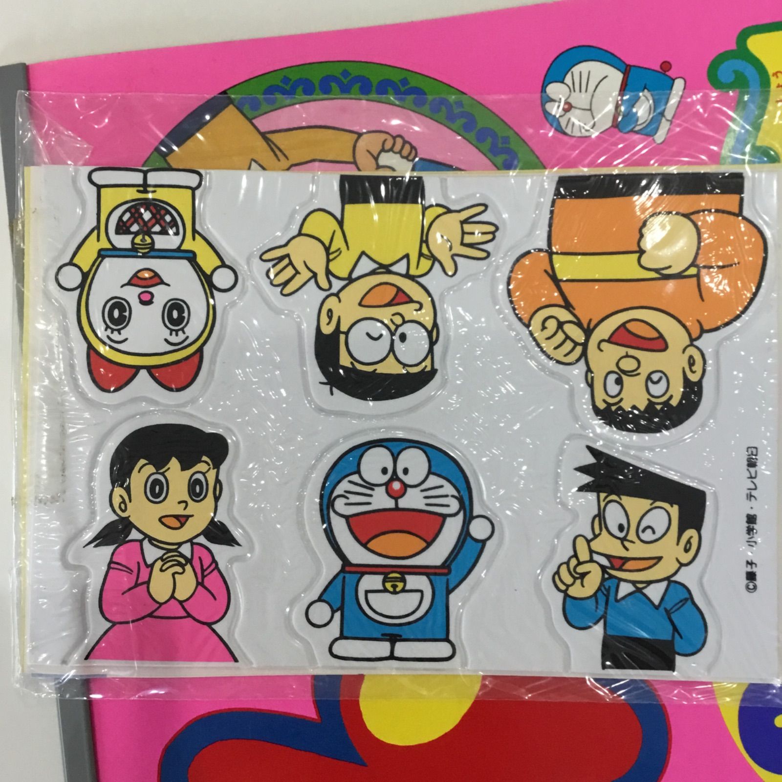 ドラえもん カレンダー シール付き 1993年 平成5年 レア 藤子