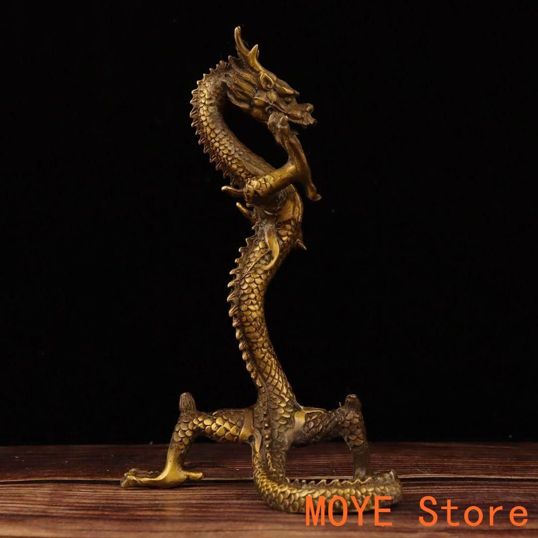 竜 五爪金竜 銅製品 装飾品 工芸品美術品 置物 竜 五爪金竜 銅製品 装飾品 工芸品美術品 置物 - メルカリ