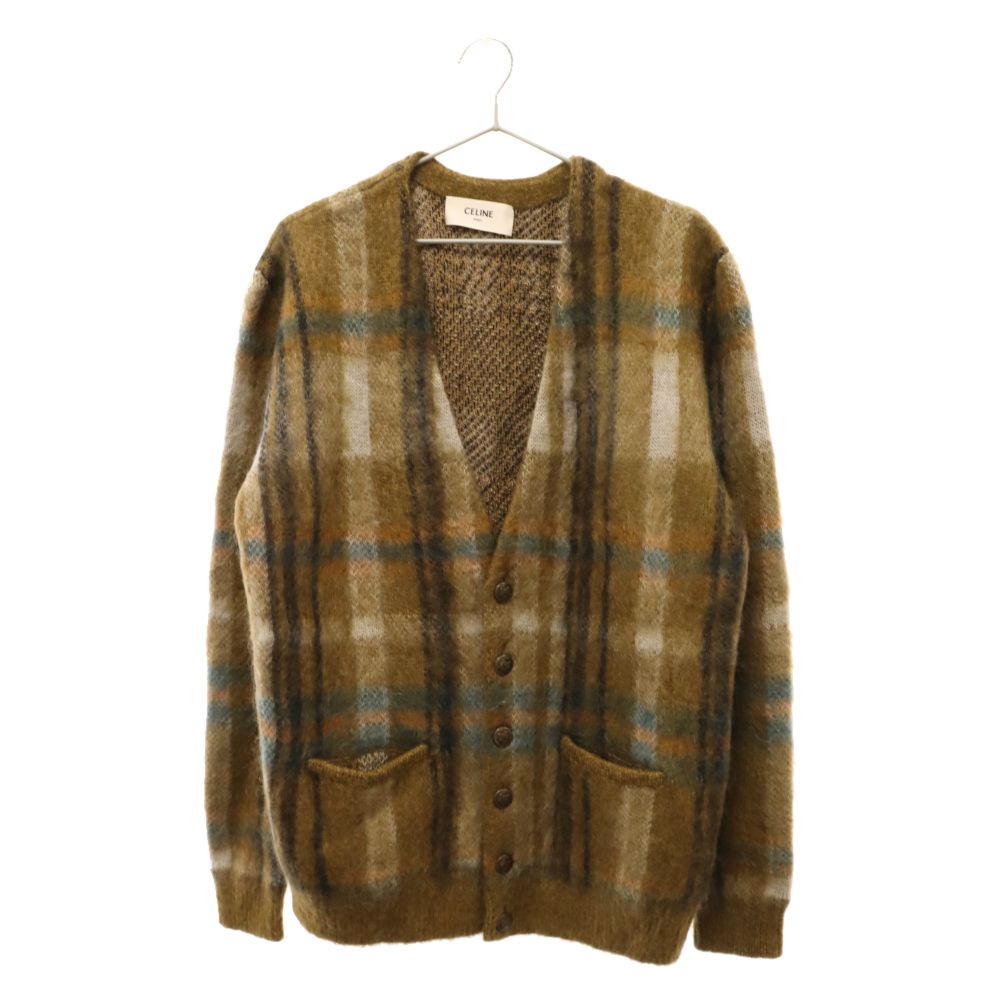 CELINE (セリーヌ) 20AW ブラッシュドモヘアニットカーディガン 