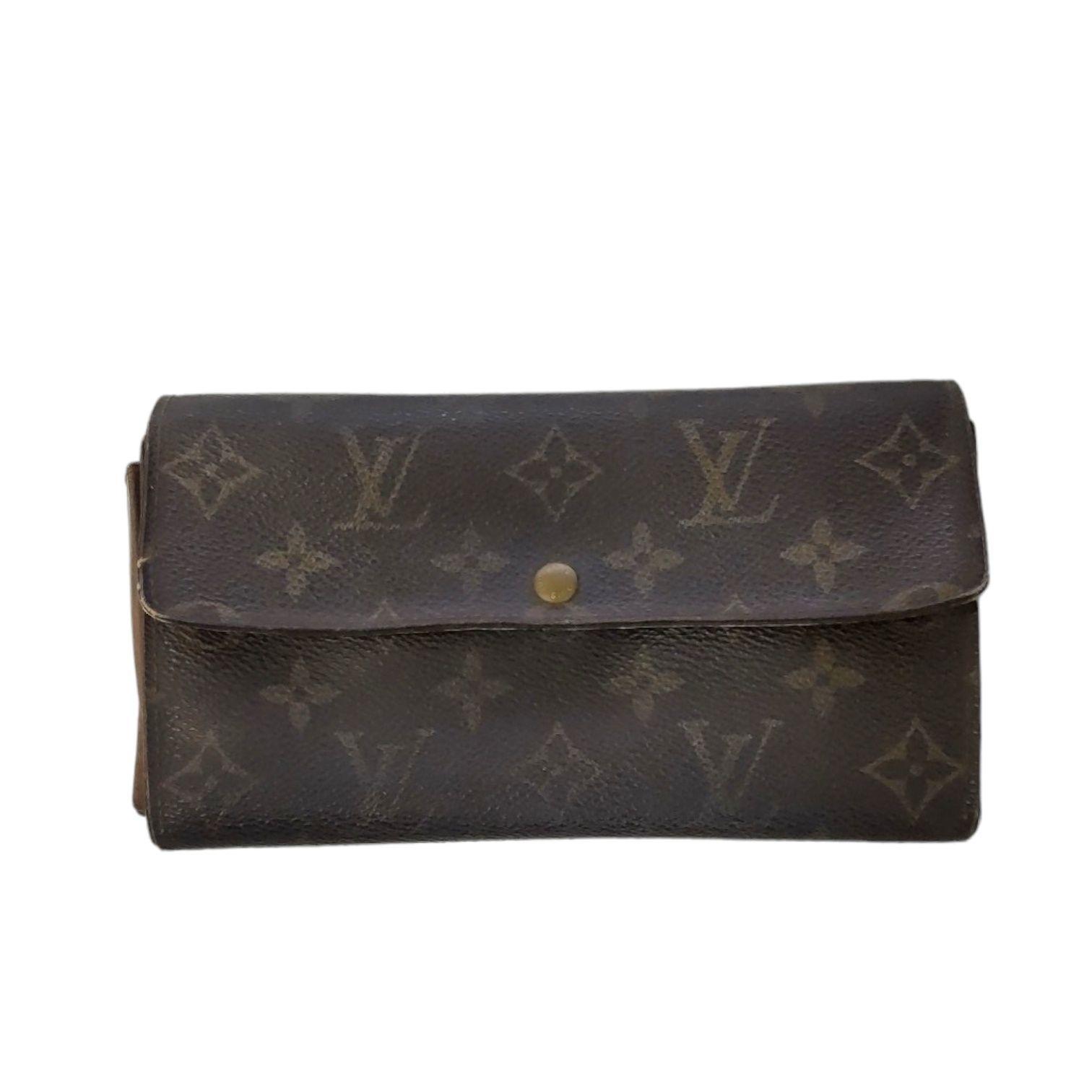 【ジャンク品】LOUIS VUITTON ルイヴィトン モノグラム ポルトフォイユサラ レディース財布 長財布 箱無し 本体のみ L58809RK