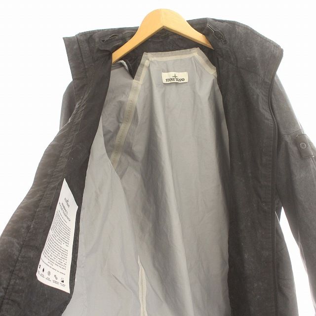 ストーンアイランド　ナイロンジャケット　グレー　M STONE ISLAND ストーンアイランド 中綿入り ジップアップ ブルゾン