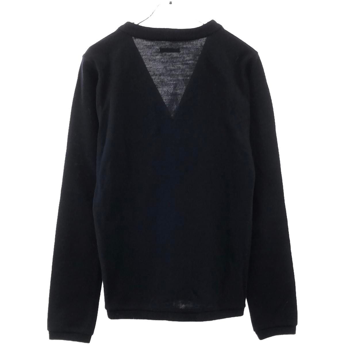 FRANK LEDER フランクリーダー パッチデザインウールニット 