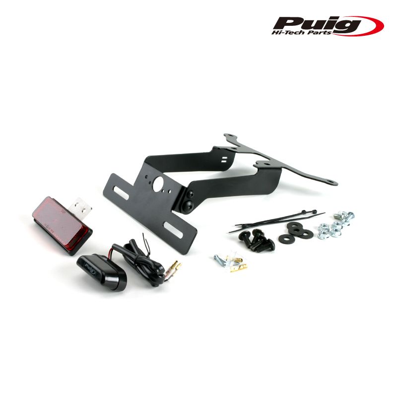 Puig 6092N LICENSE SUPPORTS YAMAHA T-MAX 530 12-16 プーチ フェンダーレス