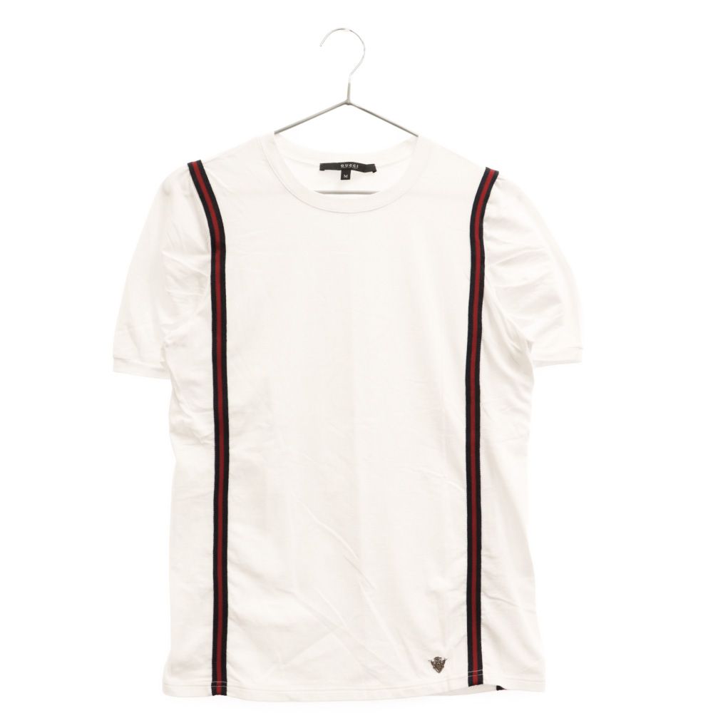GUCCI (グッチ) シェリーライン 半袖Tシャツ カットソー ホワイト 184249