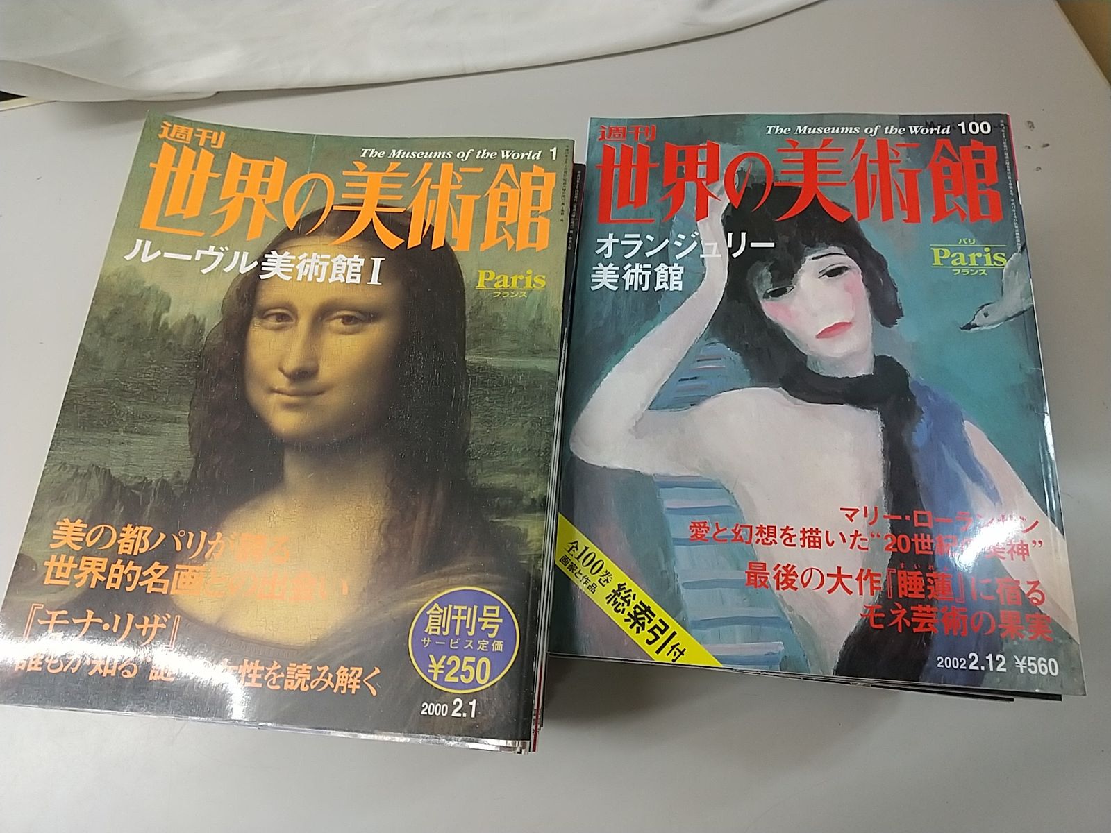 【まとめ売り・バラ売り不可】週刊世界の美術館 全100巻セット 講談社