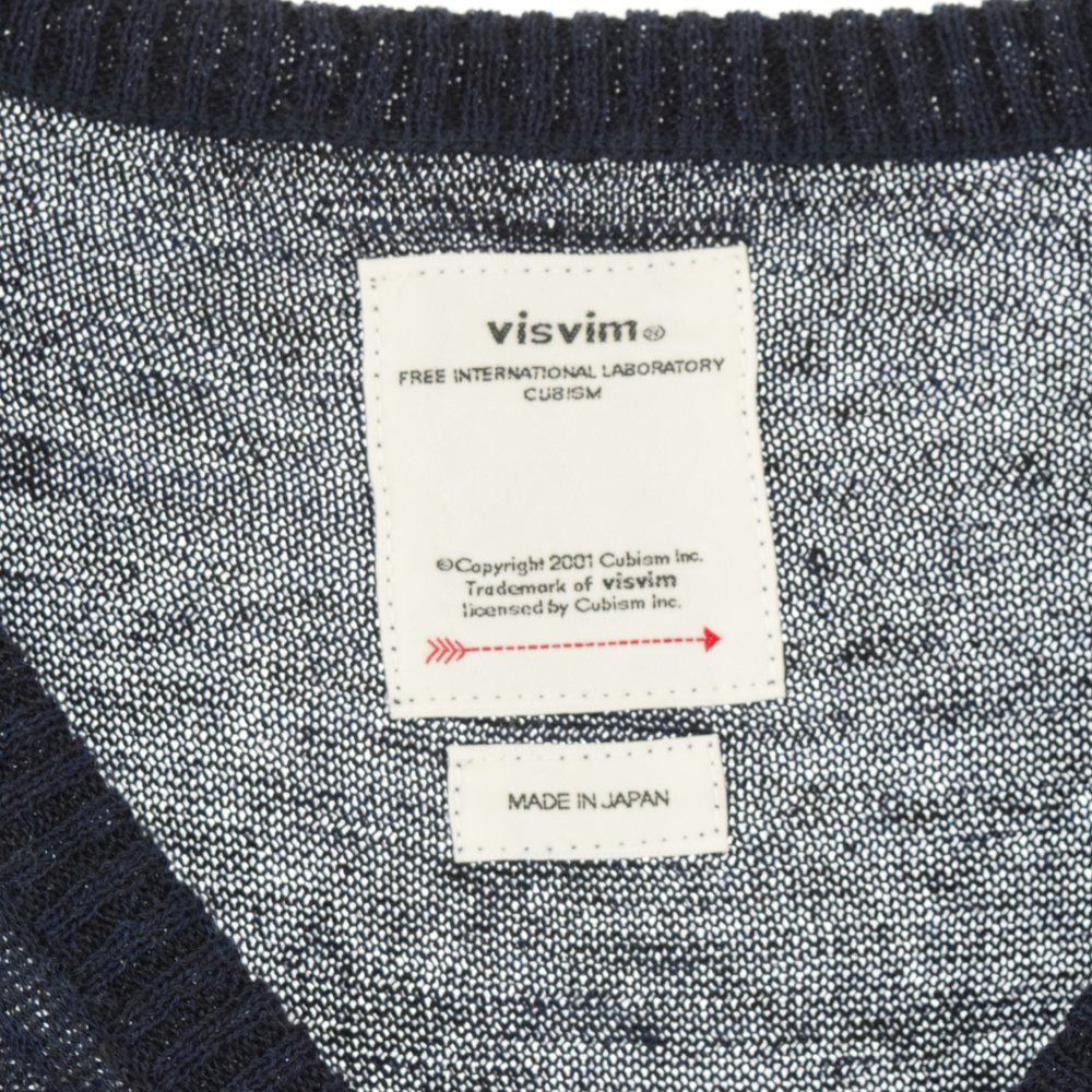 VISVIM (ヴィスヴィム) 22SS V-NECK VEST KNIT Vネック ベストニット