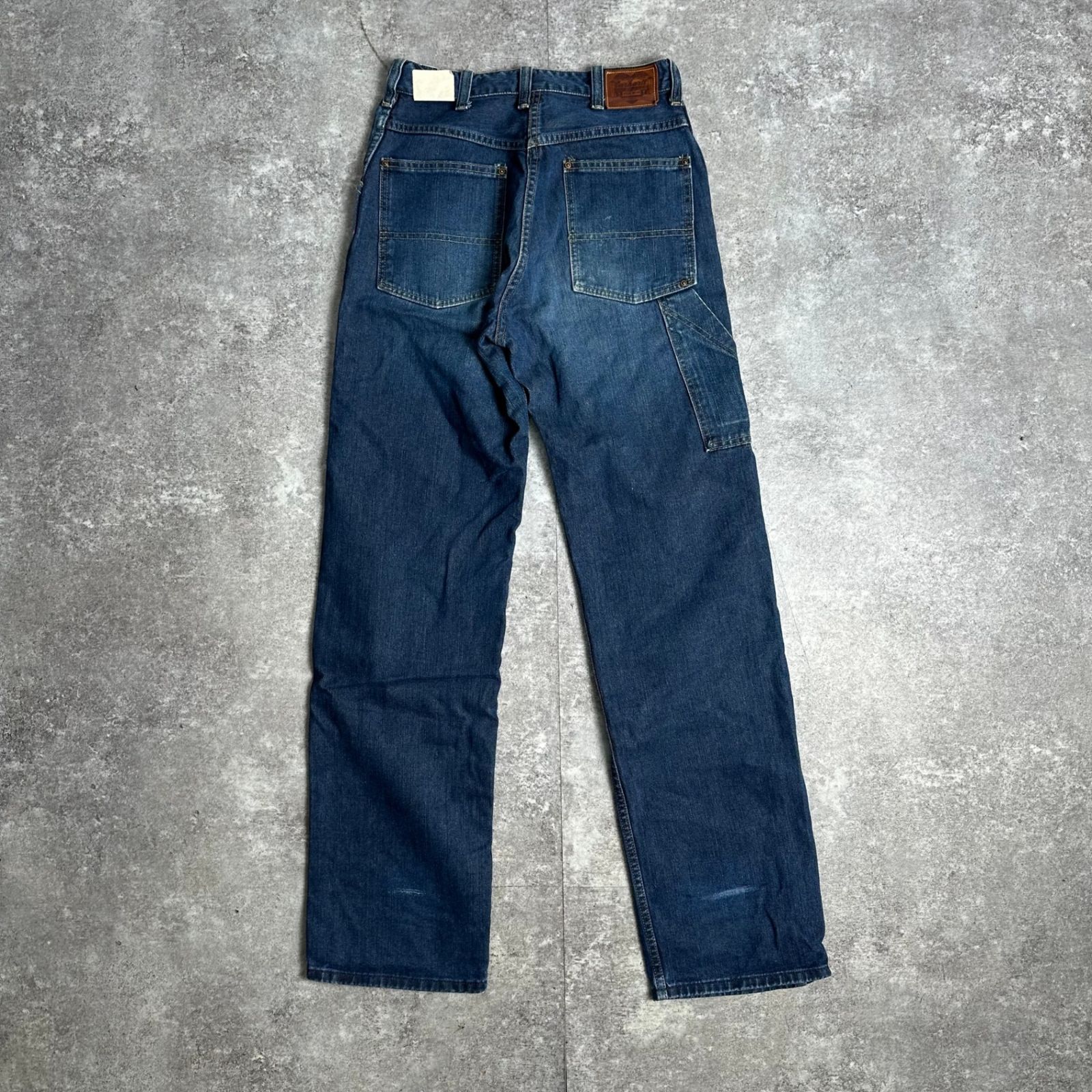 カーハート　carhart デニムワークパンツ ダークブルー　入手困難 carhartt カーハート ハートタグ復刻 Heat Tag ワークデニム