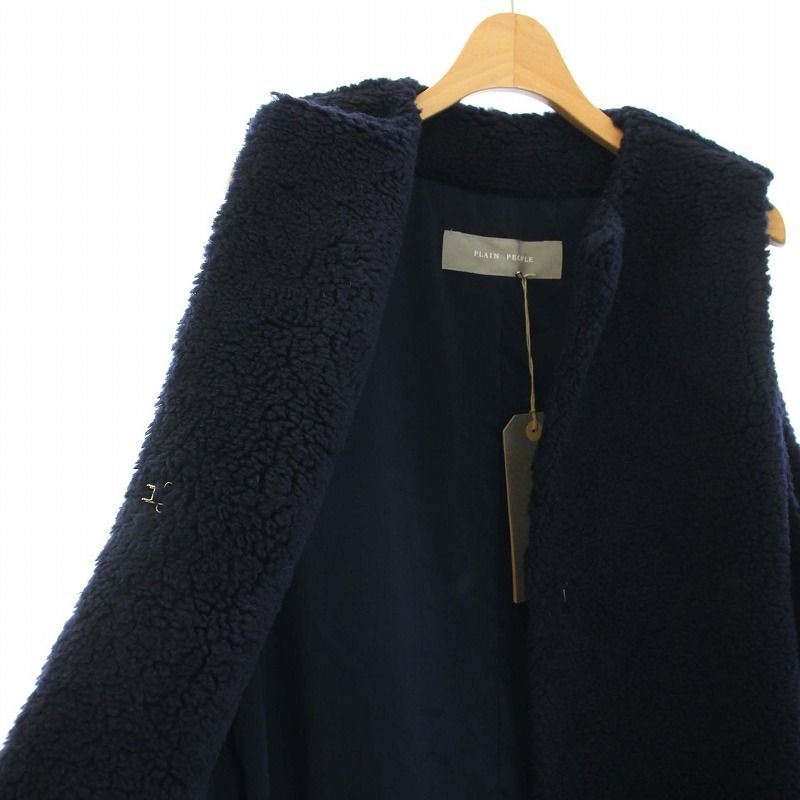 プレインピープル PLAIN PEOPLE 20AW ボアロングジレ ベスト
