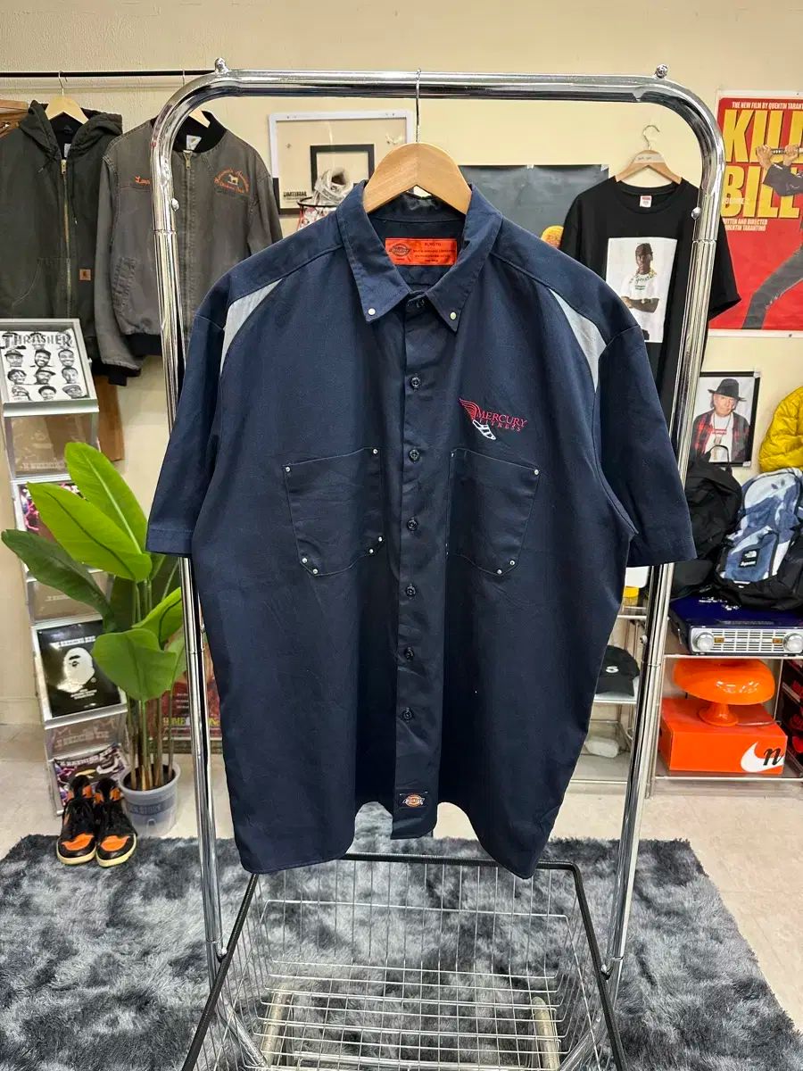 XL DICKIES ディッキーズ スタッズ ワークシャツ