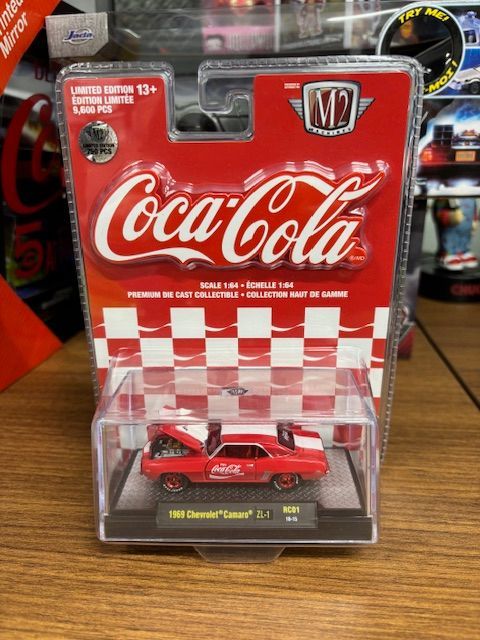 M2 Machines CHASE コカコーラ 1969 シボレー カマロ ZL-1 限定