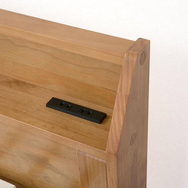 MB-5165S-LBR シングルベッド