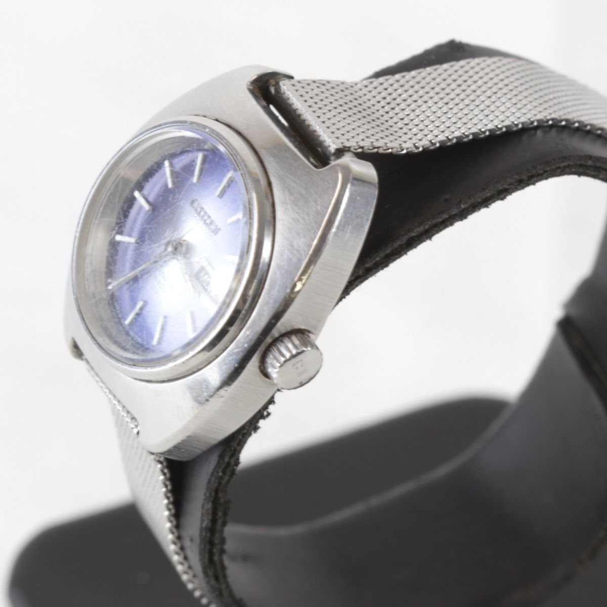 稼働品『USED』 CITIZEN 自動巻き 4-660838-K 腕時計 レディース 
