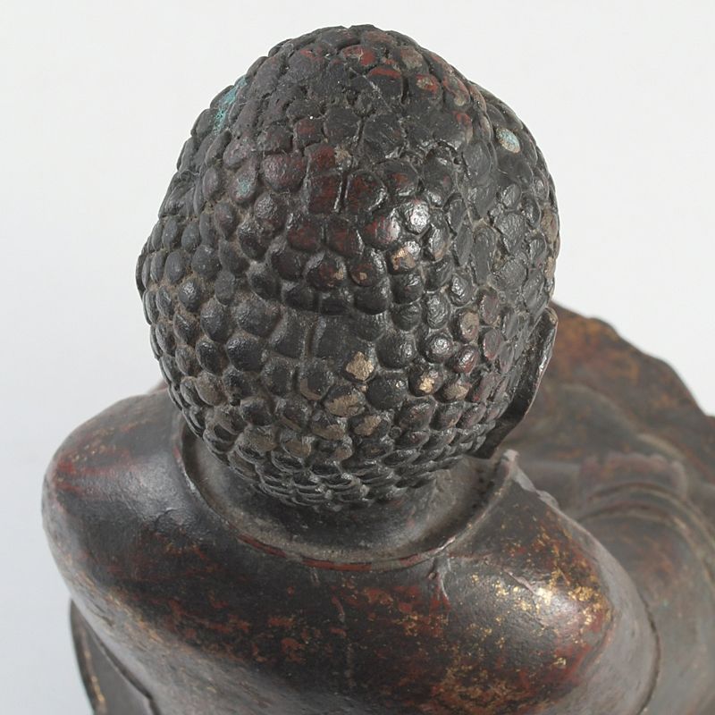 仏教美術 中国 乾隆年製 古銅鍍金 仏像 置物 C S43 - メルカリ