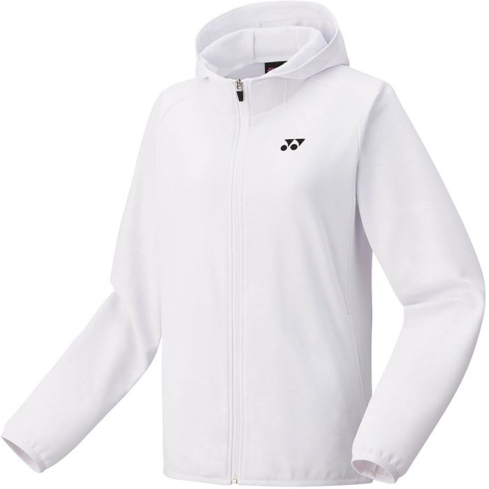 【新品・5営業日で発送】YONEX ヨネックス ウィメンズニットウォームアップパーカー (58106) 色 : ホワイト サイズ : L 