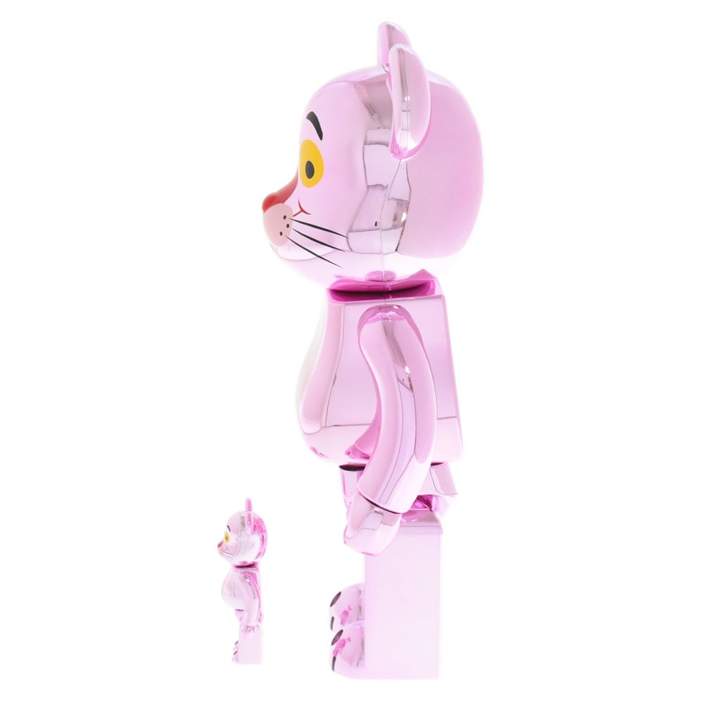 MEDICOM TOY (メディコムトイ) BE@RBRICK Pink Panther Chrome 100