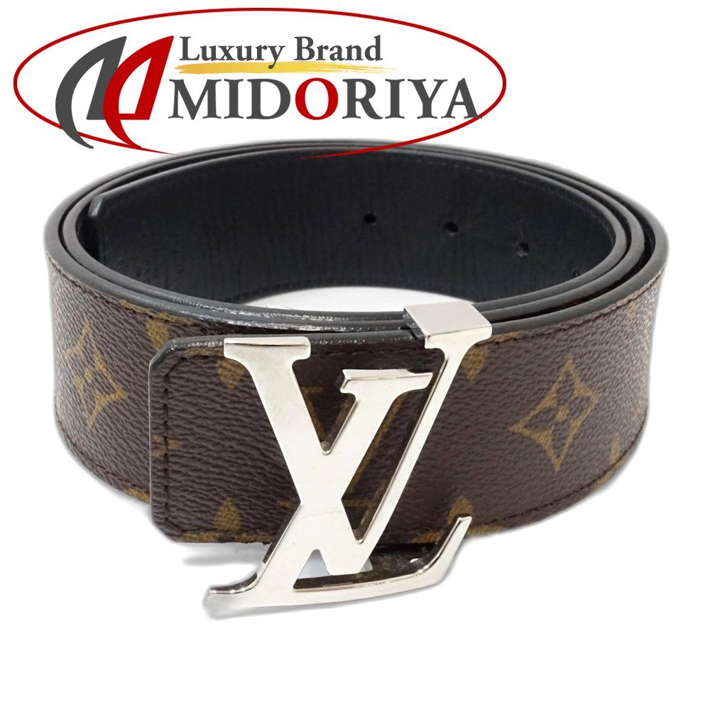 LOUIS VUITTON ルイヴィトン モノグラム ベルト エレクトリック サンチュール LV イニシアル M9821T 95|38 ブラウン|181326