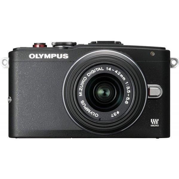 OLYMPUS - 【SD付】OLYMPUS PEN Lite E-PL6 ブラックレンズキット OLYMPUS PEN オリンパス ミラーレス Lite E-PL6 レンズキット