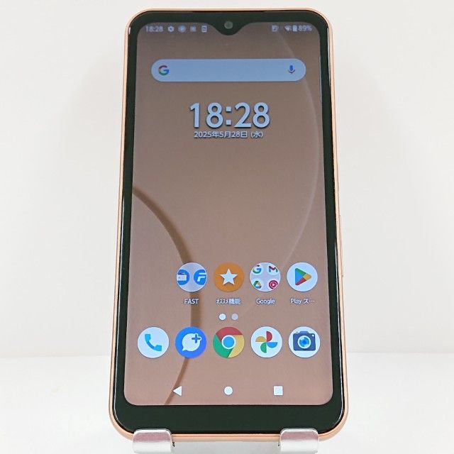 arrows We FCG01 au ローズゴールド 送料無料 本体 c12731