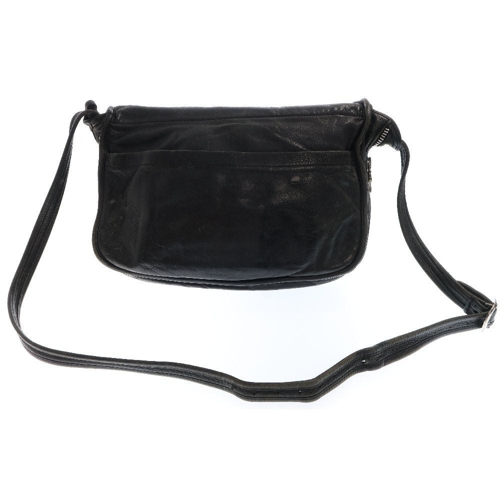 CHROME HEARTS クロムハーツ SHOULDER BAG-LARGE オールド ガンスリンガー レザー メッセンジャー ラージ ショルダーバッグ ブラック CHROME HEARTS (クロムハーツ) SHOULDER BAG-LARGE オールド ガン