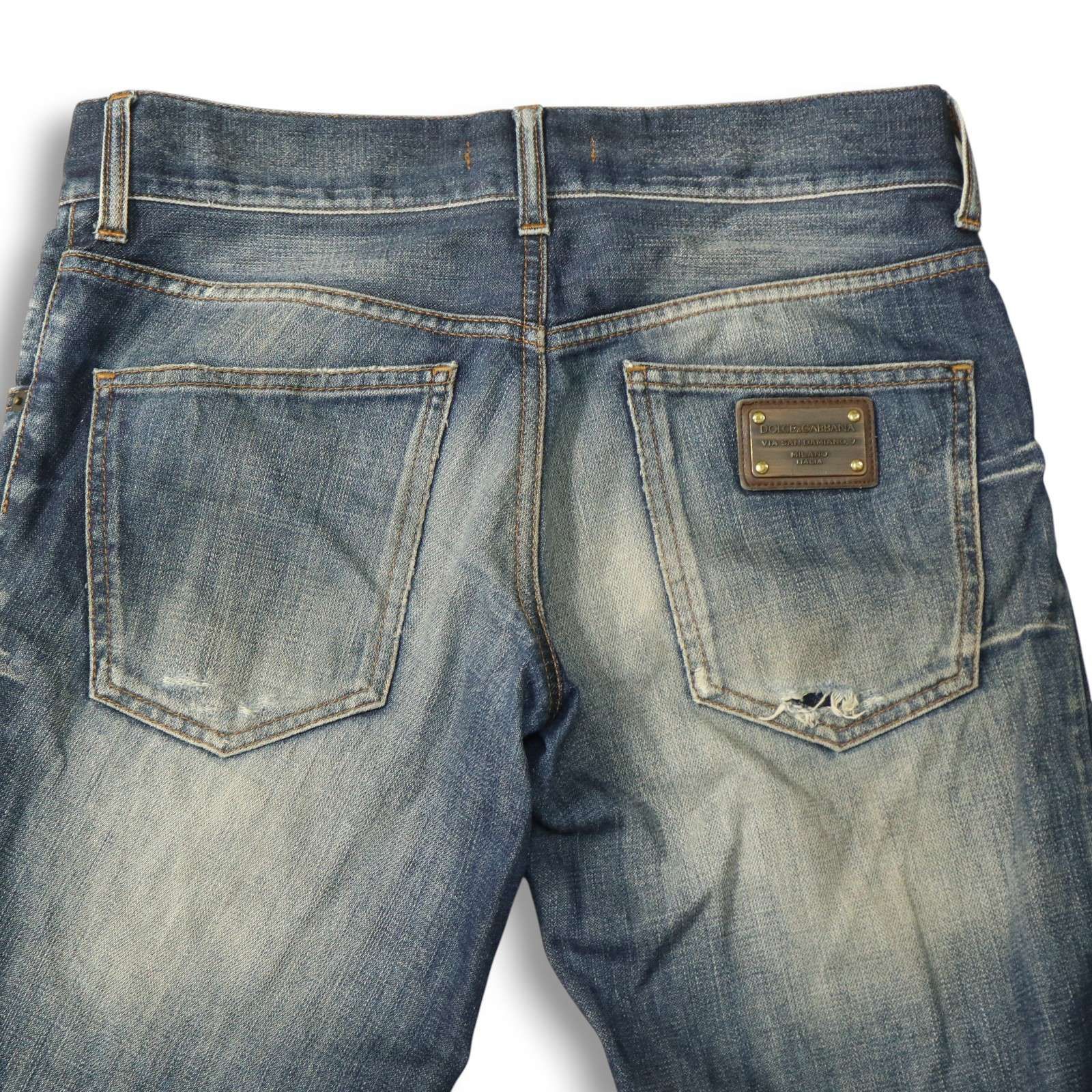 ブランド古着　DOLCE&GABBANA ダメージデニム　ドルチェ&ガッバーナ 中古・古着通販】DOLCE & GABBANA (ドルチェ＆ガッバーナ