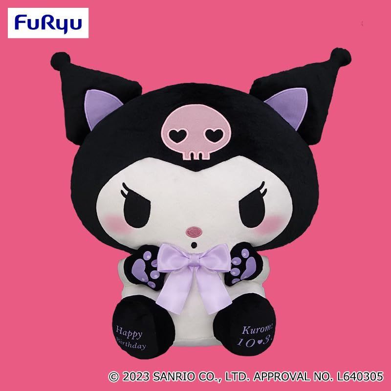 人気商品] マイメロディ クロミ ぬいぐるみ 黒猫コスプレ お誕生日 超 