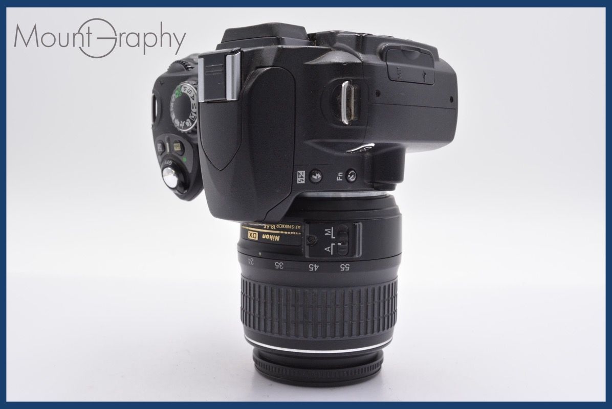 ☆良品☆ ニコン Nikon D40 + Nikon AF-S DX NIKKOR ED 18-55mm