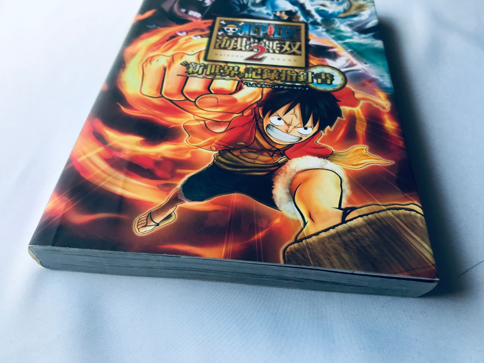 ONE PIECE ワンピース 海賊無双２ 新世界記録指針書 ログポースブック スマホリング ワンピース ONE