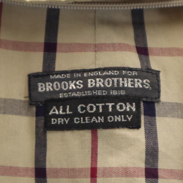 80年代◎BROOKS BROTHERS ステンカラーコート ブルックスブラザーズ 80s ヴィンテージ ステンカラー コート 36