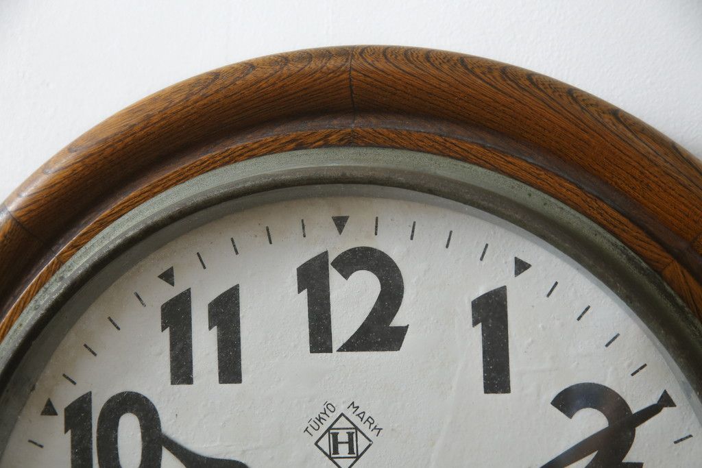 ヴィンテージ　木製　時計　TOKYO MARK 東京マーク ☆事前問合せ必須☆ TOKYO MARK 東京マーク TUKYO MARK 振り子時計