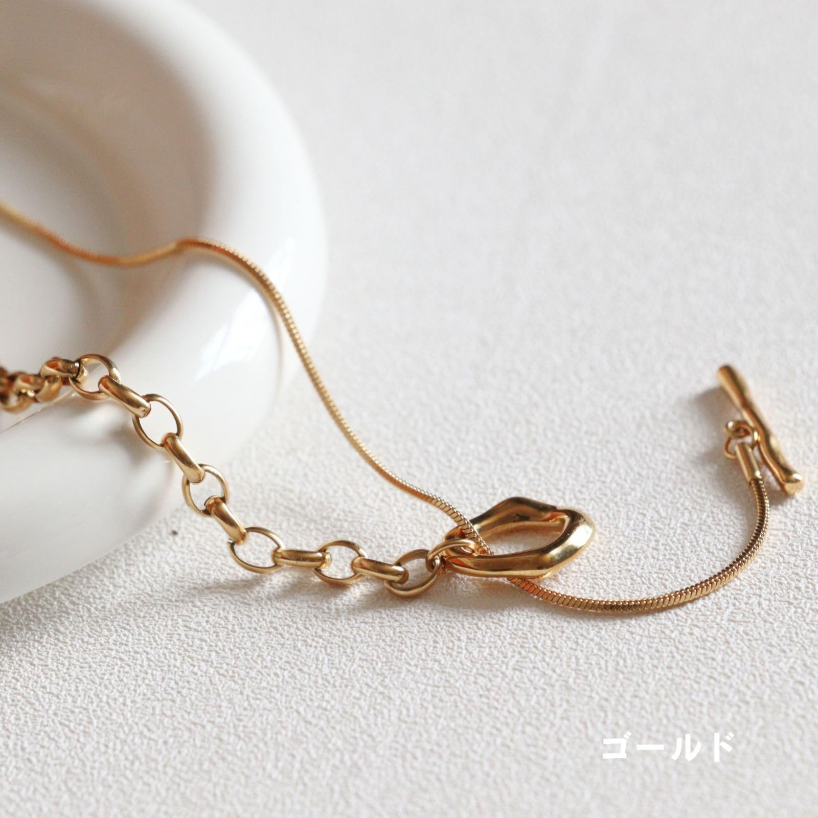 売切注意 お急ぎ下さい シンプル 金属アレルギー対応 ギフト チェーン サージカルステンレス プレゼント シルバー ゴールド ラリエット レディース ロングネックレス ネックレス Moonstan